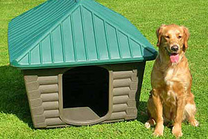 Products - Dog House - Products - Dog Houses - Rustic Cabin